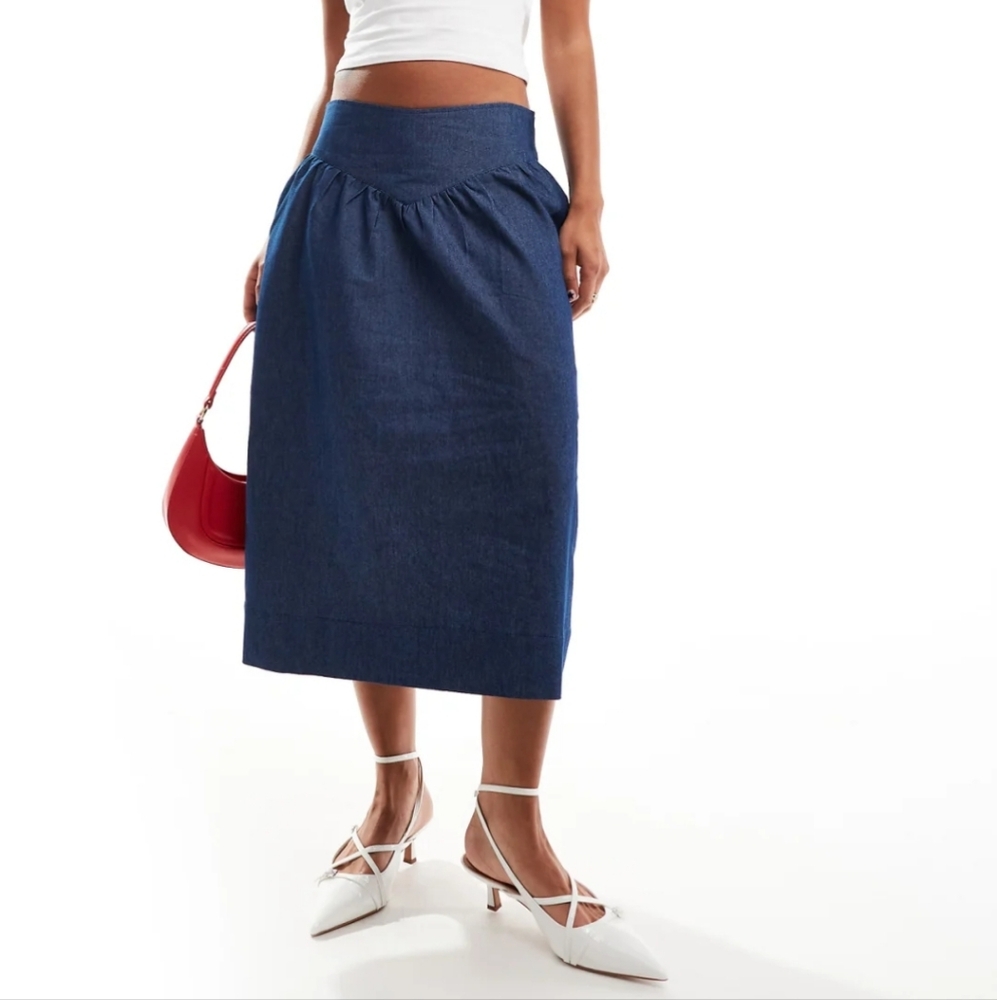 Motel Seraya Midi Skirt